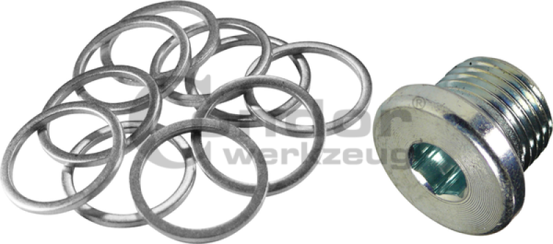 Reparatur-Satz für Ölablassgewinde M10/12/14/16 x1.5, 64-tlg.